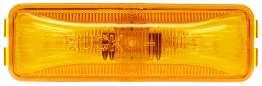 Trucklite 19200y3 yellow Rectangular, 2 Bulb, Marker Clearance Light, PC, 19 Series Male Pin, 12V,