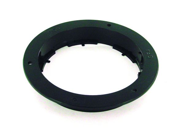 Techspan 709042 FLANGE ONLY - ROUND 4Inch BLACK