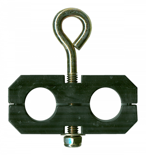 HAB-HCE-6 2 HOLE AIR BRAKE HOSE CLAMPS
