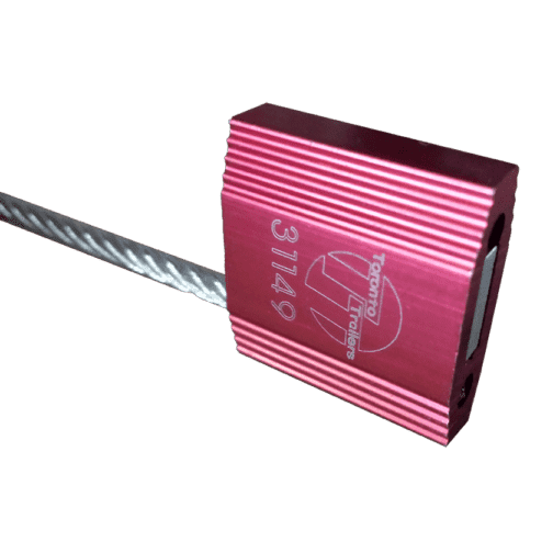 High Security Cable Seal 12'' Red