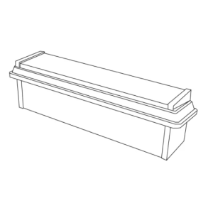 TR504-EF | Engine air filter, Freightliner Cascadia, 2018+