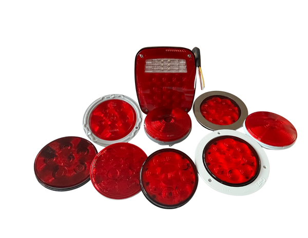 Stop Tail Turn Light 4''Round