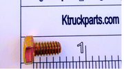 Cap Screw 1/4 Diameter OR Key Size 7/16 Head Width
