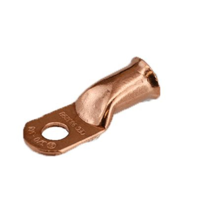 LUG UNPLTD COPP STR 3/0GA 3/8 20PK