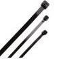 CABLE TIE LIGHT 4Inch 18LB BLACK 100PK