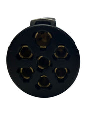 Phillips Ind pr Techspan Industries 15-730 7 Pin Plug with Cable Guard Zinc Die-Cast