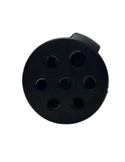 Phillips Ind pr Techspan Industries 15-730 7 Pin Plug with Cable Guard Zinc Die-Cast