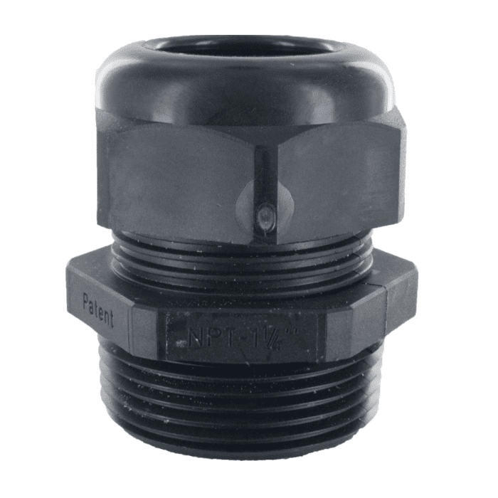 DOME CONN 3/4Inch NPT .51-.71Inch BLACK