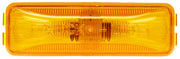 Trucklite 19200y3 yellow Rectangular, 2 Bulb, Marker Clearance Light, PC, 19 Series Male Pin, 12V,