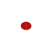 REFL RED ROUND 2-3/16Inch CENTRE HOLE PLASTIC-BACK