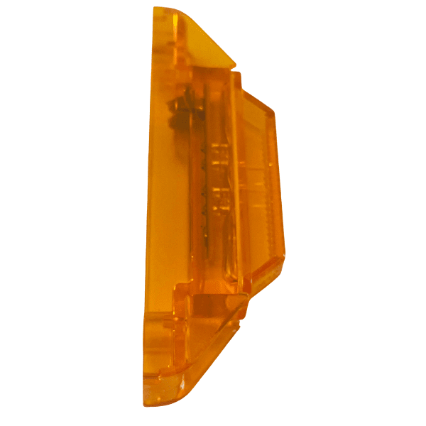 35200y3 35 Series, LED, Yellow Rectangular, 2 Diode, Marker Clearance Light, P2, 2 Screw, Fit 'N Forget M/C, 12V
