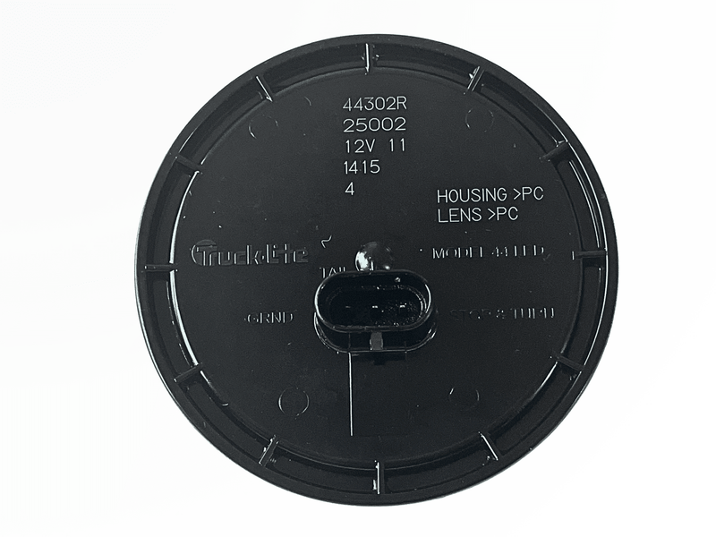 Super 44, LED, Red, Round, 6 Diode, Stop/Turn/Tail, Fit 'N Forget S.S., 12V