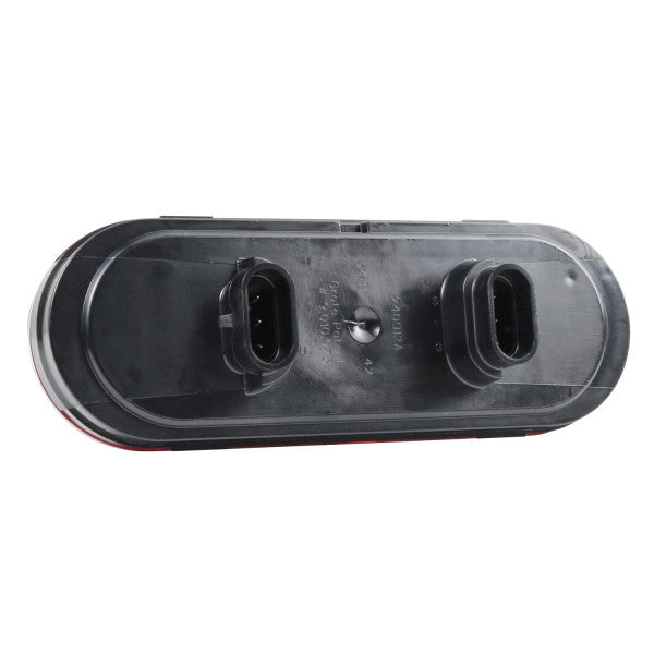 54812 Heated Oval 6" Red and White both plug