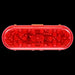 60 Series, LED, Red, Oval, 26 Diode, Stop/Turn/Tail, Fit 'N Forget S.S., 12V