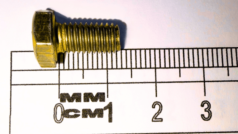 M6 Cap Screw, Metric 10.09, Key/Socket Size 10mm Head Width