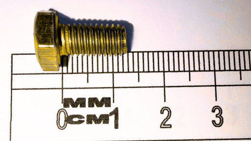 M6 Cap Screw, Metric 10.09, Key/Socket Size 10mm Head Width