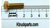 M6 Cap Screw, Metric 10.09, Key/Socket Size 10mm Head Width