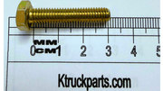 M6 Cap Screw, Metric 10.09, Key/Socket Size 10mm Head Width