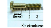 M6 Cap Screw, Metric 10.09, Key/Socket Size 10mm Head Width