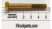 M6 Cap Screw, Metric 10.09, Key/Socket Size 10mm Head Width