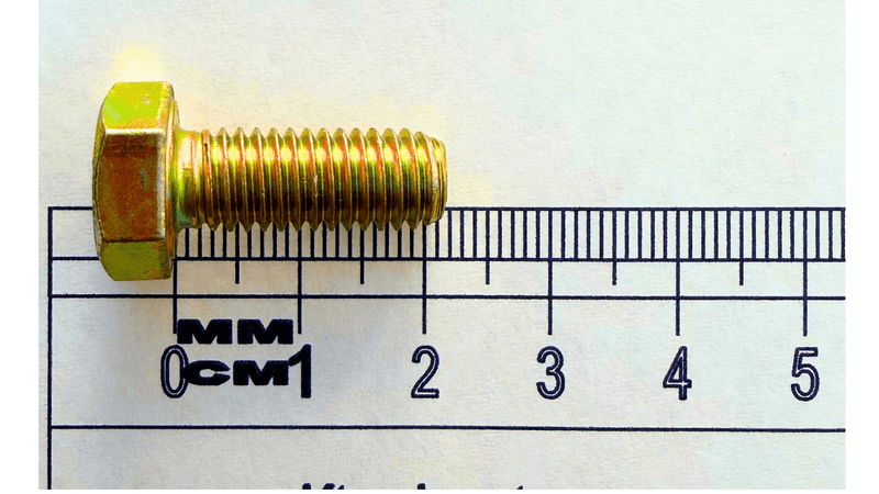 M8 Cap Screw, Metric 10.09, Key/Socket Size 13mm Head Width