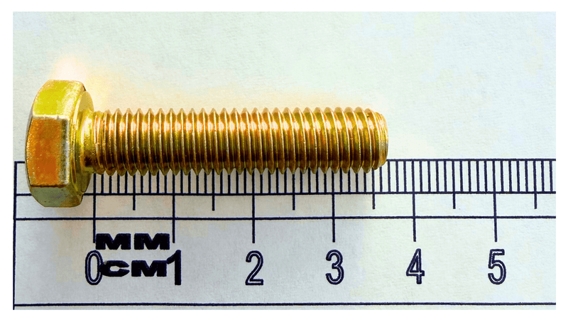 M8 Cap Screw, Metric 10.09, Key/Socket Size 13mm Head Width