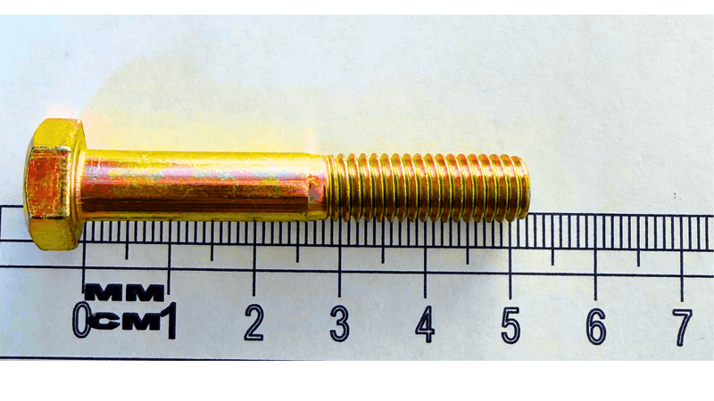 M8 Cap Screw, Metric 10.09, Key/Socket Size 13mm Head Width