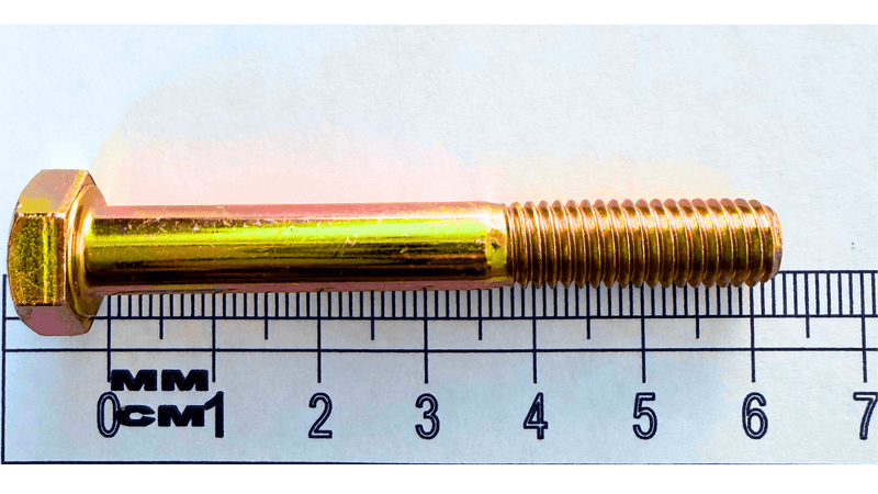 M8 Cap Screw, Metric 10.09, Key/Socket Size 13mm Head Width
