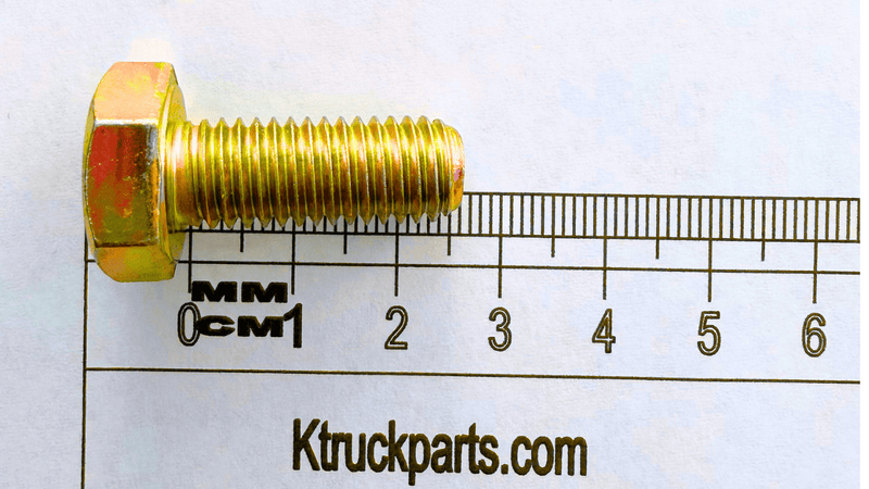 M10 Cap Screw, Metric 10.09, Key/Socket Size 16mm Or 17mm Head Width