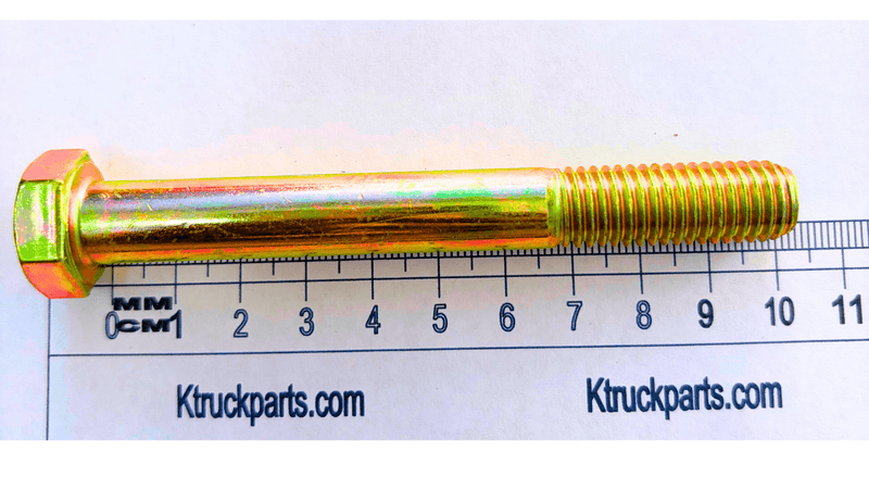 M12 Cap Screw, Metric 10.09, Key/Socket Size 18mm Or 19mm Head Width