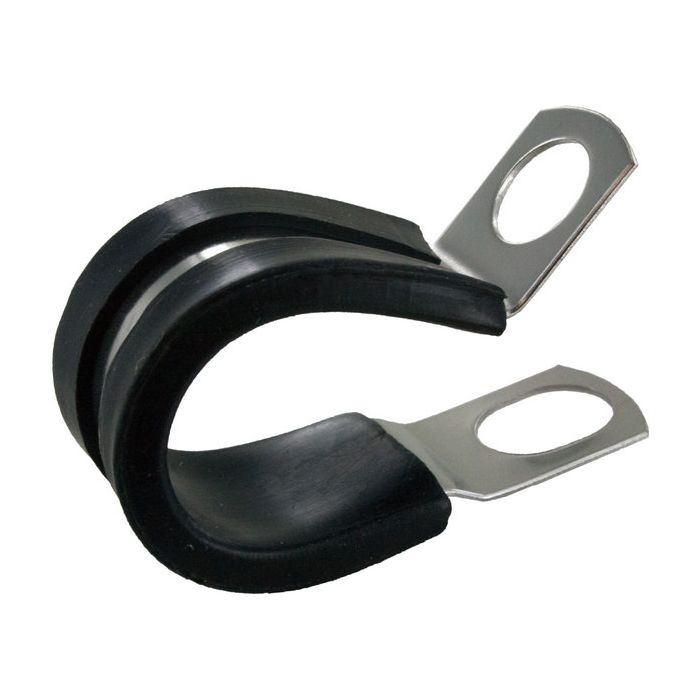 CLAMP RUBBER/STL 5/8W x 3/4ID 10PK