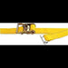 Kinedyne 641201 2" x 12' Logistic Cargo Ratchet Strap with E/A Series Spring Fitting