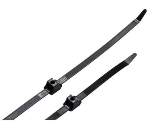 CABLE TIE HD 13" 150LB DUAL CLAMP BLK 10PK Item 662946