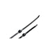 CABLE TIE HD 13" 150LB DUAL CLAMP BLK 10PK Item 662946