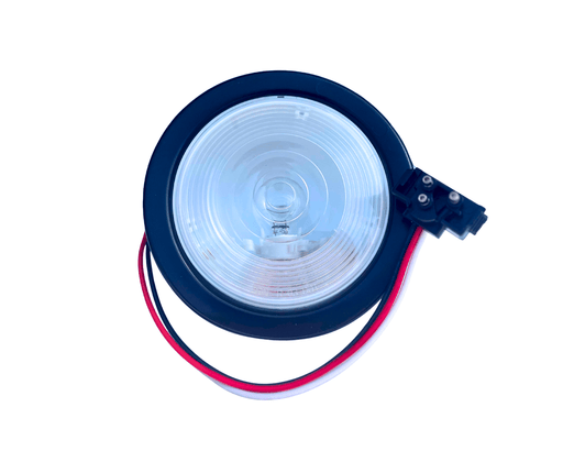 4'' Round Sealed Tail Light Clear 722022 Kit