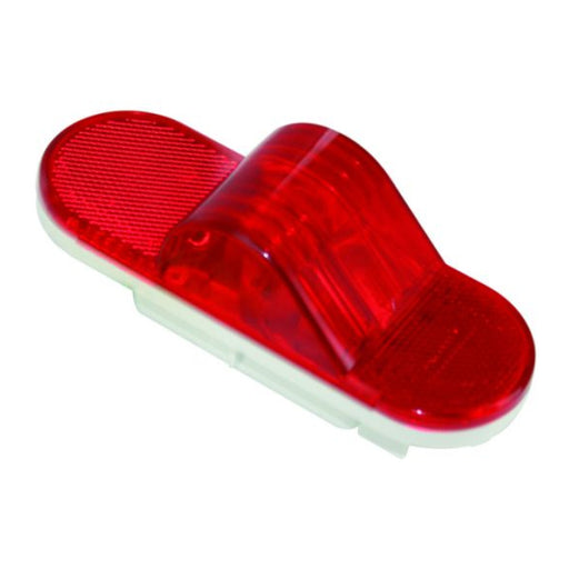 735127 Oval Mid-Turn, Directional Signal Lamp, Reflective Red
