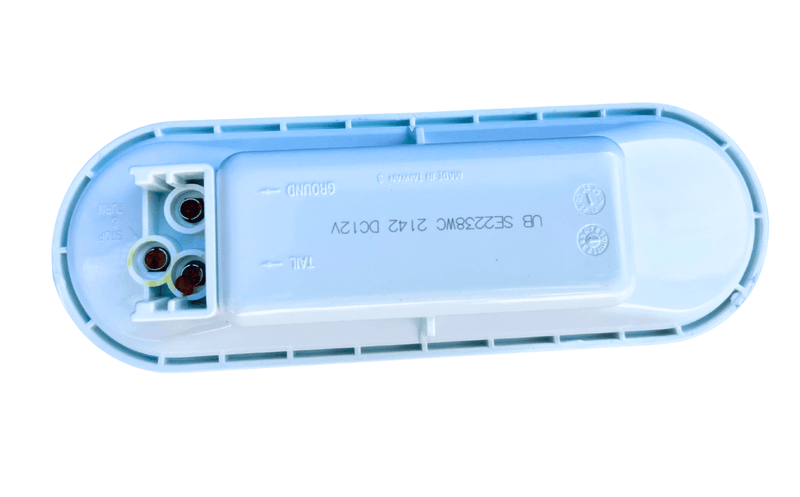 Techspan 735151 LMP SLD BACK-UP WHT OVAL