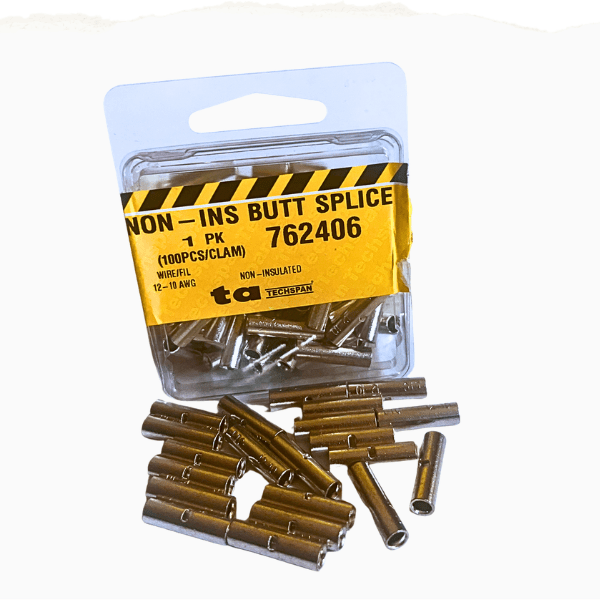 762406 BUTT SPLICE NON-INS SEAMLESS 12-10GA 100PK