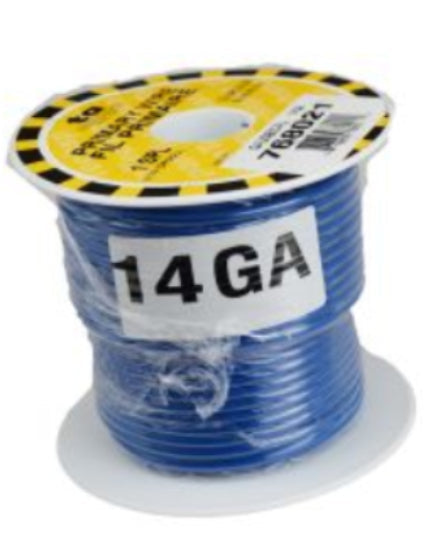 WIRE GPT 14GA BLUE 100FT