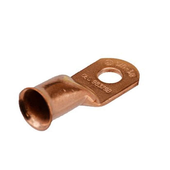 LUG UNPLTD COPP STR 3/0GA 3/8 2PK