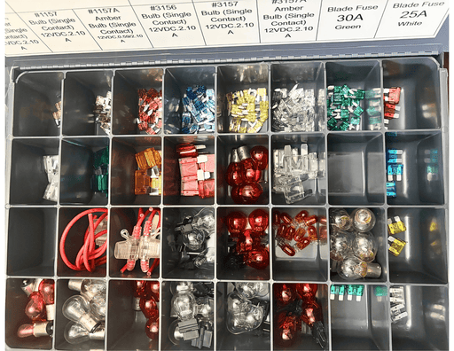 Fuse and Bulb Assortment Kit 325 Pcs