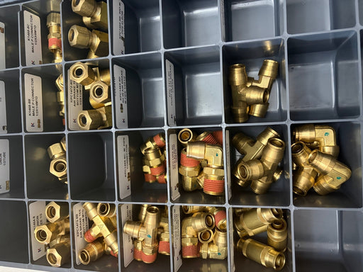 Regular and Push Fitting Assortment Size 1/2 95Pcs Copy